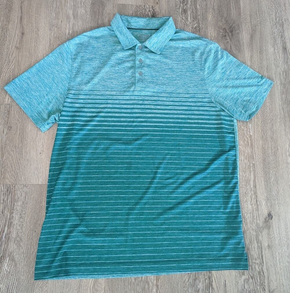 CHAMPION Mens Short Sleeve Polyester Golf Polo Shirt ~ XL ~ EUC